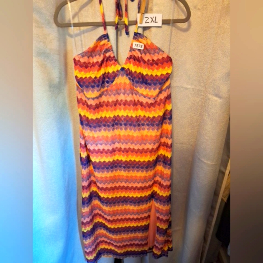 XXL summer dress #7578